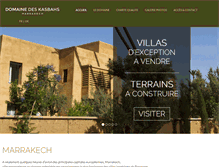 Tablet Screenshot of domainedeskasbahs.com